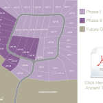 Site plan for Ancient Trails Subdivision in Aztec New Mexico